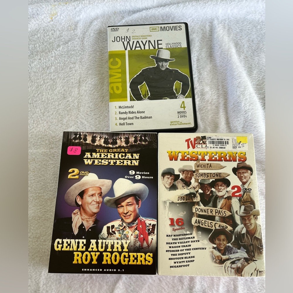 DVD’s Westerns